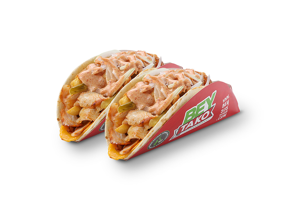 2 li Bey Tako Tavuk Döner